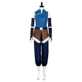 Anime Avatar: The Last Airbender Korra Blue Outfits Cosplay Costume Halloween Carnival Suit